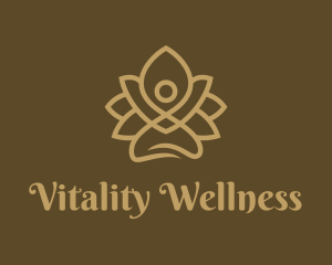 Healthy Yoga Wellness  logo design