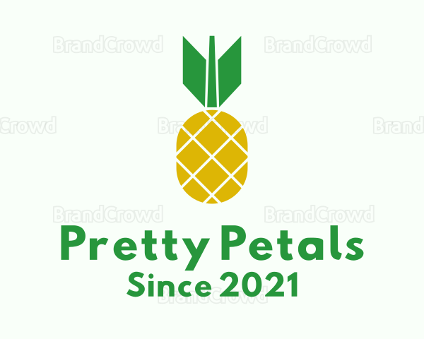 Pineapple Bomb Fruit Logo