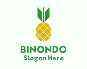 Pineapple Bomb Fruit  Logo