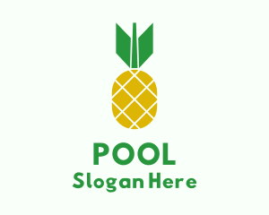 Pineapple Bomb Fruit  Logo