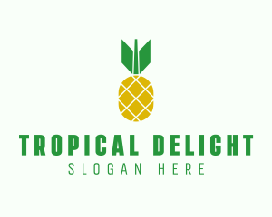 Pineapple Bomb Fruit  logo design