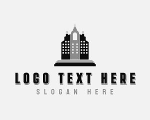 Tower - Real Estate Building logo design