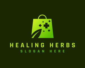Medicinal - Medicine Health Shopping Bag logo design