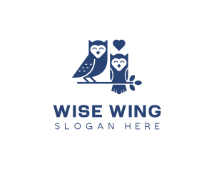 Owl - Owl Bird Aviary logo design