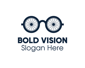 Cycling Geek Glasses logo design