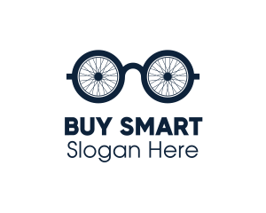 Cycling Geek Glasses logo design