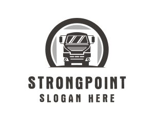 Drive - Driving Truck Transport logo design