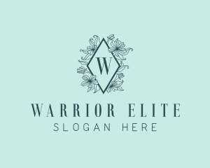 Floral Wedding Event Logo