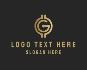 Web - Cryptocurrency Finance Letter G logo design