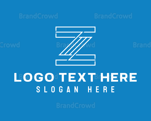 Digital Software Letter Z Business Logo