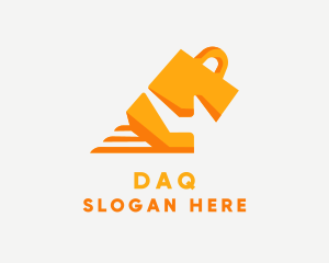 Dash - Fast Market Bag logo design