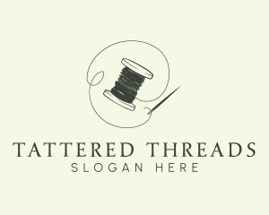 Sewing Needle Thread logo design