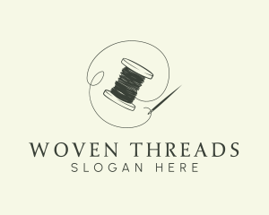 Sewing Needle Thread logo design