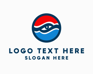 Campaign - American Patriotic Eye logo design