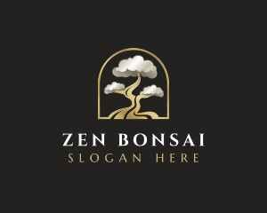 Bonsai Tree Nature logo design