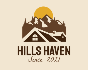 Mountain House Travel  logo design