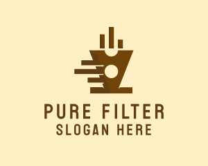 Filter - Drip Coffee Filter logo design