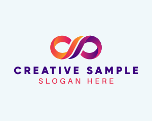 Creative Loop Infinity logo design