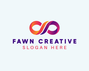 Creative Loop Infinity logo design