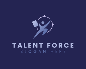 Workforce - Outsourcing Employee Job logo design
