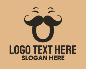 Face - Hipster Letter O logo design