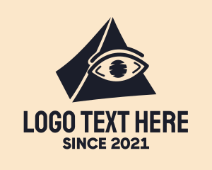 Optometrist - Sacred Mason Eye logo design