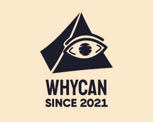 Optometry - Sacred Mason Eye logo design