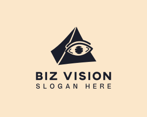 Sacred Mason Eye logo design