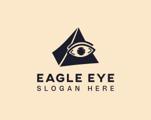 Sacred Mason Eye logo design