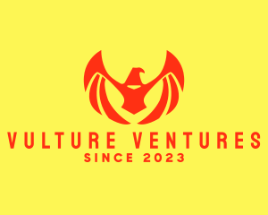 Vulture - Modern Falcon Silhouette logo design