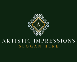 Elegant Luxury Ornament logo design