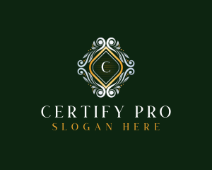 Elegant Luxury Ornament logo design