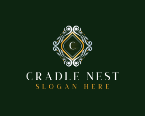 Elegant Luxury Ornament logo design