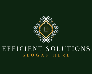 Elegant Luxury Ornament logo design