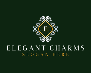 Elegant Luxury Ornament logo design