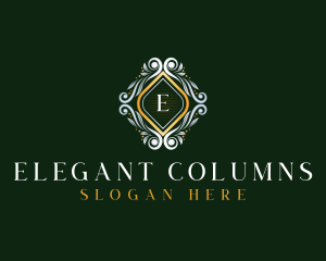 Elegant Luxury Ornament logo design