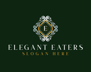 Elegant Luxury Ornament logo design