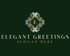 Elegant Luxury Ornament logo design