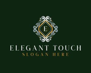 Elegant Luxury Ornament logo design