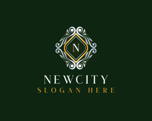 Elegant Luxury Ornament logo design