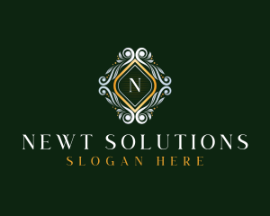 Elegant Luxury Ornament logo design