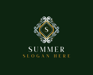 Elegant Luxury Ornament logo design