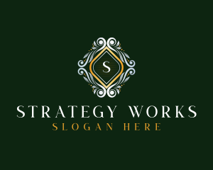 Elegant Luxury Ornament logo design