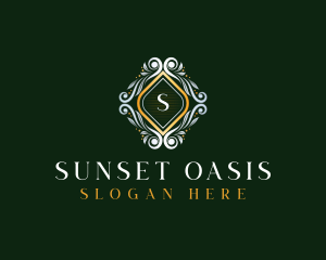 Elegant Luxury Ornament logo design