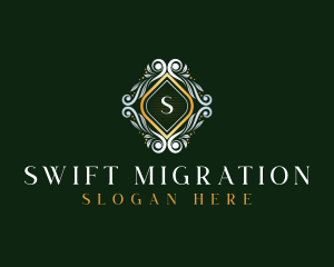 Elegant Luxury Ornament logo design