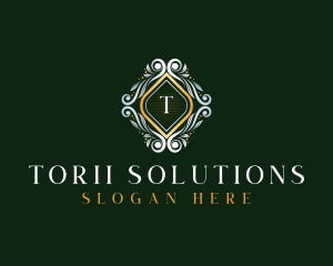 Elegant Luxury Ornament logo design