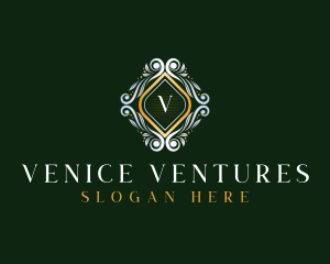 Elegant Luxury Ornament logo design