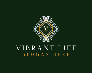 Elegant Luxury Ornament logo design