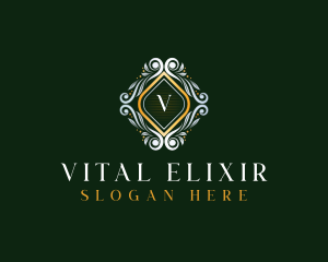 Elegant Luxury Ornament logo design