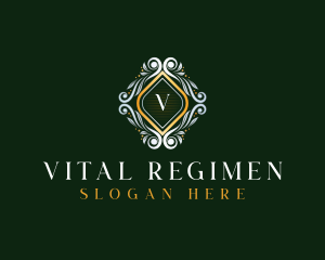 Elegant Luxury Ornament logo design